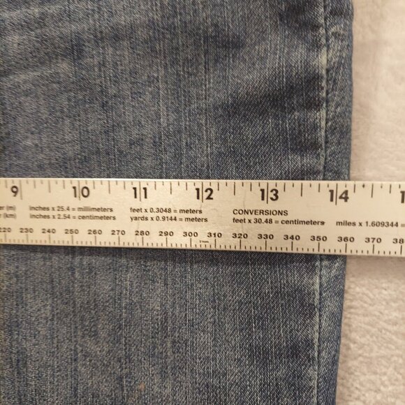 Lee Classic Fit Straight Leg Jeans Size 18 straight measures 39x29 high rise Mom - Picture 6 of 13